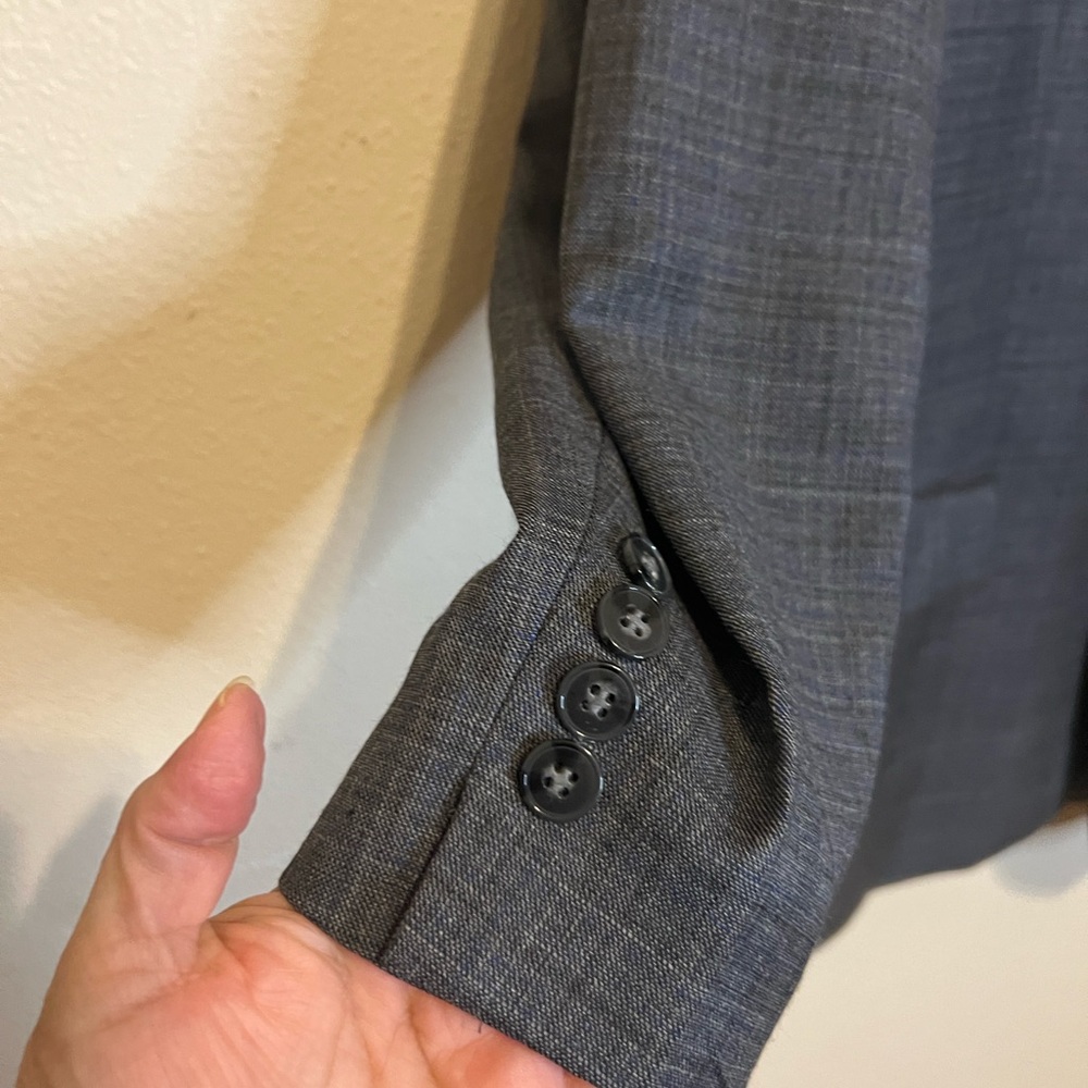 Calvin Klein Gray Lightweight Shirt Jacket Modern Fit - Picture 3 of 7
